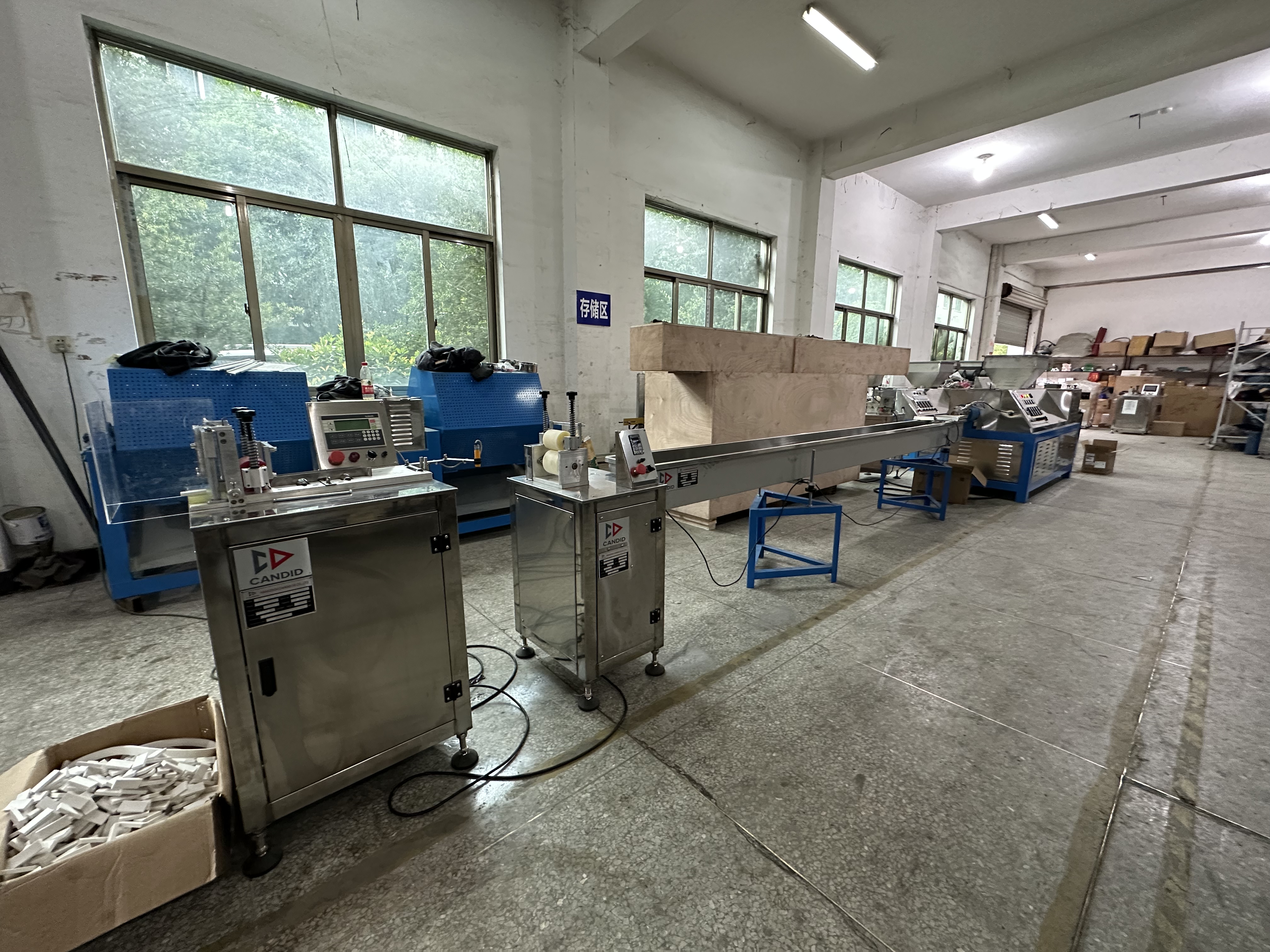 Μονόχρωμη Πλήρης Αυτόματη Συσκευασία PVC Γόμα Μηχανή